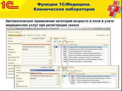 1С:Медицина. Клиническая лаборатория